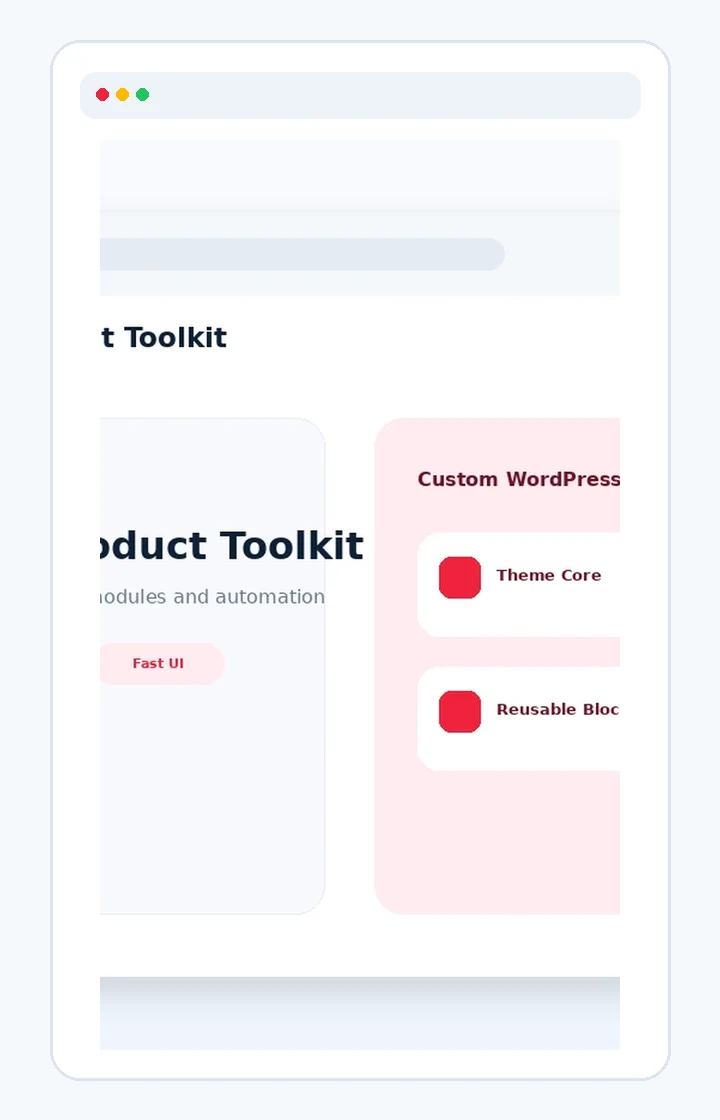 WordPress Product Toolkit screenshot 2